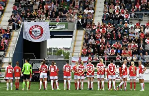 Linkoping FC V Arsenal Women 2023-24 Prints: Arsenal Women Kick Off UEFA Champions League Campaign Against Linkopings FC in Sweden