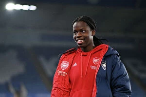 Images Dated 13th November 2023: Arsenal Women Take on Leicester City in Barclays WSL Showdown at The King Power Stadium