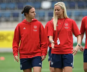 Linkoping FC V Arsenal Women 2023-24 Prints: Arsenal Women Take on Linkopings FC in UEFA Champions League Showdown, September 2023