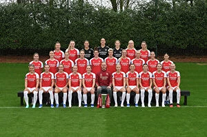 Women's Team Photo 2023-24 Collection: Arsenal Women Official Team Group 23/24