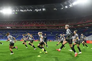 Olympic Lyonnais V Arsenal Women 2022-23 Prints: Arsenal Women Take on Olympique Lyonnais in UEFA Champions League Clash