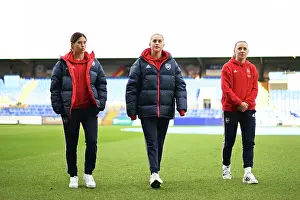 Liverpool Women V Arsenal Women 2023-24 Prints: Arsenal Women Prepare for Liverpool FC Showdown in Barclays Super League