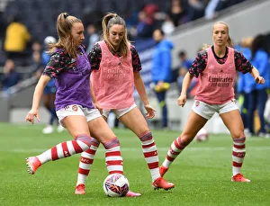 Tottenham Hotspur Women V Arsenal Women - MIND Series 2021-22 Prints: Arsenal Women Prepare for Tottenham Showdown in MIND Series Match