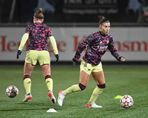 HB Koge V Arsenal Women 2021-22 Prints: Arsenal Women Prepare for UEFA Champions League Clash against HB Koge