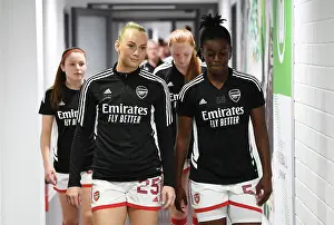 Vfl Wolfsburg V Arsenal Women 2022-23 Prints: Arsenal Women Prepare for UEFA Champions League Semi-Final Showdown Against VfL Wolfsburg