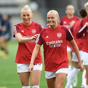 Arsenal Women Prepare for UEFA Champions League Showdown against Linkoping FC in Sweden, 2023-24