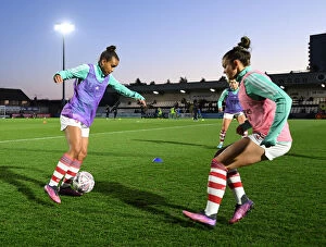 Images Dated 18th March 2022: Arsenal Women Prepare for Vitality FA Cup Quarterfinal vs Coventry United