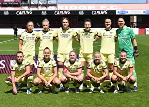 West Ham United Women V Arsenal Women 2021-22 Prints: Arsenal Women Prepare for West Ham Clash in FA WSL Showdown
