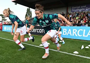 Arsenal Women V West Ham United 2019-20 Prints: Arsenal Women Prepare for West Ham United Clash in WSL Action