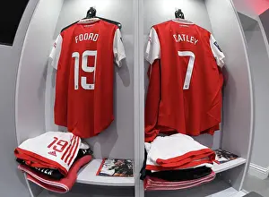Arsenal Women V Everton Women 2022-23 Prints: Arsenal Women: Preparing for Battle - Arsenal vs Everton, FA Women's Super League