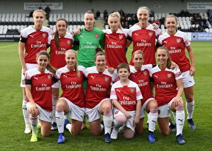 Images Dated 4th November 2018: Arsenal Women Preparing for WSL Match against Birmingham Ladies