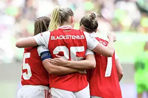 Vfl Wolfsburg V Arsenal Women 2022-23 Prints: Arsenal Women Secure Semi-Final Lead Over VfL Wolfsburg: Stina Blackstenius Scores Brace