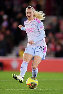 Images Dated 23rd November 2023: Arsenal Women Take on Southampton in FA Continental Tyres League Cup Match