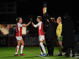 Arsenal Women V Bristol City Women - Conti Cup 2023-24 Prints: Arsenal Women Substitute Vivianne Miedema Against Bristol City in FA WSL Cup Match
