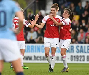 Arsenal Women: A Team United - Van de Donk Comforts Substituted Bloodworth