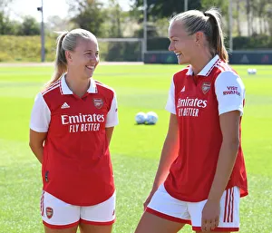 Arsenal Women V Arsenal Women - Training Match 2022 Prints: Arsenal Women Train at Adidas Facility in Germany: A Behind-the-Scenes Look