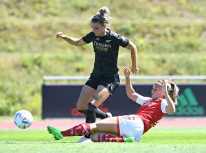 Arsenal Women V Arsenal Women - Training Match 2022 Prints: Arsenal Women Train at Adidas Facility in Germany: A Behind-the-Scenes Look