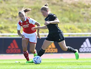 Arsenal Women V Arsenal Women - Training Match 2022 Prints: Arsenal Women Train at Adidas Facility in Germany: Preparing for the Season at Adidassler Sportplatz