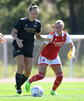 Arsenal Women V Arsenal Women - Training Match 2022 Prints: Arsenal Women: Training at Adidas Headquarters in Germany