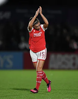 Arsenal Women V Aston Villa Women - Conti Cup 2023 Prints: Arsenal Women Triumph Over Aston Villa in FA Women's Continental Tyres League Cup Match