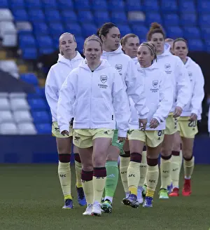 Birmingham City Women V Arsenal Women 2021-22 Prints: Arsenal Women Triumph Over Birmingham City in Exciting WSL Clash (09/01/2022)