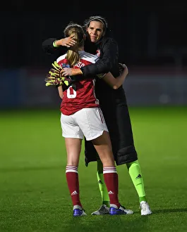 Arsenal Women V Chelsea Women 2020-21 Prints: Arsenal Women Triumph Over Chelsea Women in FA WSL Clash: Leah Williamson's Emotional Reunion with Lydia Williams