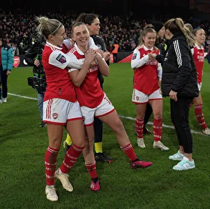 Arsenal Women V Chelsea Women - Conti Cup Final 2023 Prints: Arsenal Women Triumph in Conti Cup Final Against Chelsea