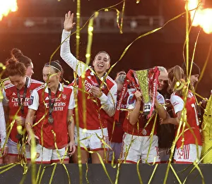 Arsenal Women V Chelsea Women - Conti Cup Final 2023 Prints: Arsenal Women Triumph in FA Cup Final Against Chelsea