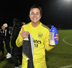 Arsenal Women V Manchester City Women - Conti Cup 2022-23 Prints: Arsenal Women Triumph Over Manchester City in FA WSL Cup Semi-Finals