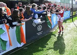 Arsenal Women V Manchester City Women 2022-23 Prints: Arsenal Women Triumph Over Manchester City: Katie McCabe Celebrates FA WSL Victory