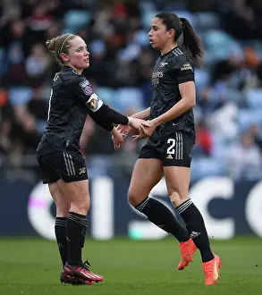 Manchester City Women V Arsenal Women 2022-23 Prints: Arsenal Women Triumph Over Manchester City: Rafaelle Souza Scores First Goal in Thrilling FA WSL Clash