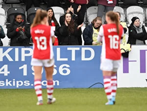 Images Dated 5th February 2022: Arsenal Women Triumph Over Manchester United Women in FA WSL Clash