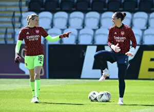 Images Dated 25th April 2021: Arsenal Women v Brighton & Hove Albion Women - Barclays FA Womens Super League