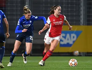 Hoffenhiem V Arsenal Women 2021-22 Prints: Arsenal Women vs. 1899 Hoffenheim: A Battle in the UEFA Champions League
