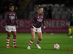 Arsenal Women V Hoffenheim 2021-22 Prints: Arsenal Women vs. 1899 Hoffenheim: Battle in the UEFA Women's Champions League
