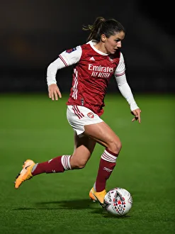 Arsenal Women vs. Tottenham Hotspur Women: FA Womens Continental League Cup Match at Empty Meadow Park Amidst Coronavirus Restrictions