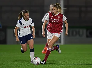 Arsenal Women V Tottenham Hotspur Women - Conti Cup 2020-21 Prints: Arsenal Women vs. Tottenham Hotspur Women: FA Womens Continental League Cup Match in Empty Stands (November 2020)