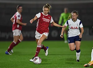 Arsenal Women vs. Tottenham Hotspur Women: FA Womens Continental League Cup Match in Empty Stands (November 2020)