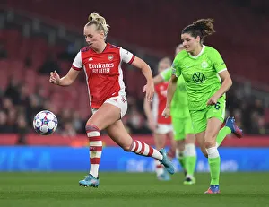 Arsenal Women vs. VfL Wolfsburg: UEFA Women's Champions League Quarterfinal Showdown at Emirates Stadium