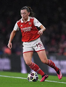 Arsenal Women V Bayern Munich Frauen 2022-23 Prints: Arsenal Women vs. FC Bayern Munich: UEFA Women's Champions League Quarter-Final Showdown at Emirates Stadium