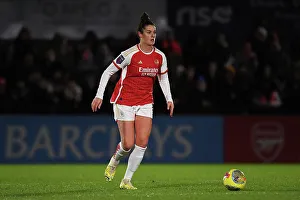Arsenal Women vs. Tottenham Hotspur Women: FA WSL Cup Clash - Jennifer Beattie's Intense Action (2023-24)