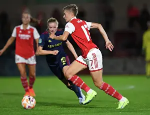 Arsenal Women V Ajax Women 2022-23 Prints: Arsenal Women vs Ajax: UEFA Women's Champions League Second Qualifying Round First Leg