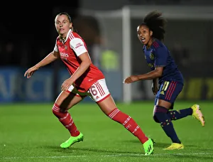 Arsenal Women V Ajax Women 2022-23 Prints: Arsenal Women vs Ajax Women: UEFA Women's Champions League Second Qualifying Round First Leg (2022-23)