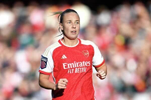Arsenal v Aston Villa 2023-24 Collection: Arsenal Women vs Aston Villa: Beth Mead Ponders at Emirates Stadium (2023-24)