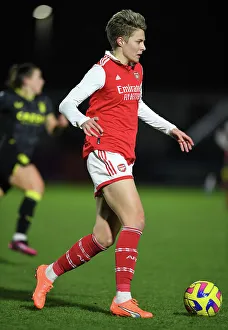 Arsenal Women V Aston Villa Women - Conti Cup 2023 Prints: Arsenal Women vs Aston Villa: FA WSL Cup Clash at Meadow Park