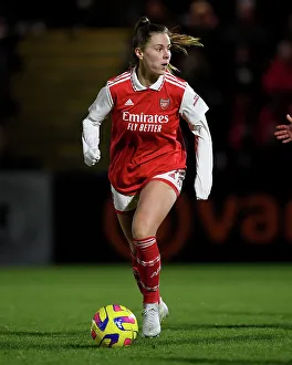 Arsenal Women V Aston Villa Women - Conti Cup 2023 Prints: Arsenal Women vs Aston Villa: FA WSL Cup Clash at Meadow Park