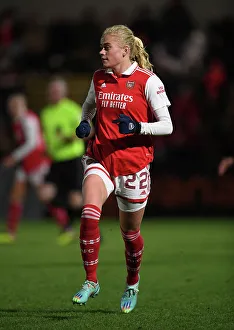 Arsenal Women V Aston Villa Women - Conti Cup 2023 Prints: Arsenal Women vs Aston Villa: FA WSL Cup Clash at Meadow Park