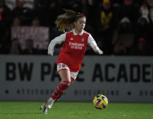 Arsenal Women V Aston Villa Women - Conti Cup 2023 Prints: Arsenal Women vs Aston Villa: FA WSL Cup Clash at Meadow Park