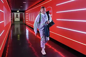 Arsenal V Aston Villa 2023-24 Prints: Arsenal Women vs Aston Villa: Frida Maanum's Arrival at Emirates Stadium (2023-24)