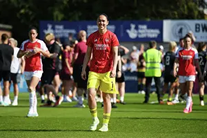 Arsenal Women V Aston Villa Women 2022-23 Prints: Arsenal Women vs Aston Villa: Manuela Zinsberger's Reaction in FA Women's Super League Clash (2022-23)